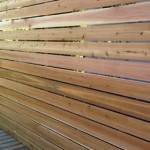 Cedar Horizontal Fence